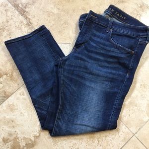 American Eagle next level flex slim straight.